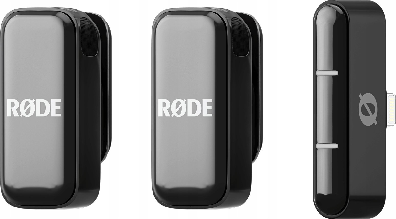 Бежичен микрофон RODE WimicroL Lightning, за iPhone, компактен, црн