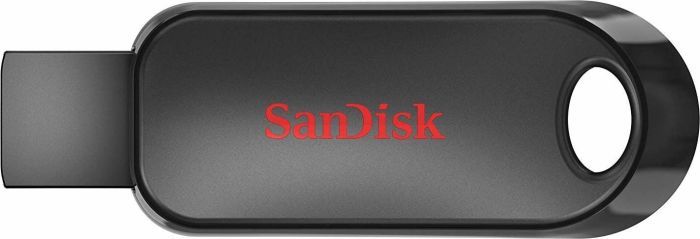 USB SanDisk Cruzer Snap, 64GB, USB 2.0, e zezë