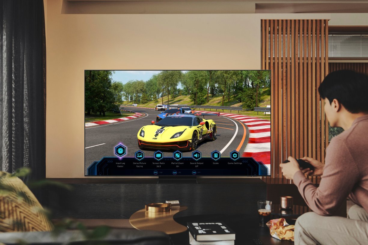 Televizor Samsung QE55QN90BATXXH, 55", Neo QLED, 4K, Smart, Tizen