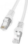 Kabllo Lanberg Patchcord Ftp Cat.6, 0.25m, e bardhë