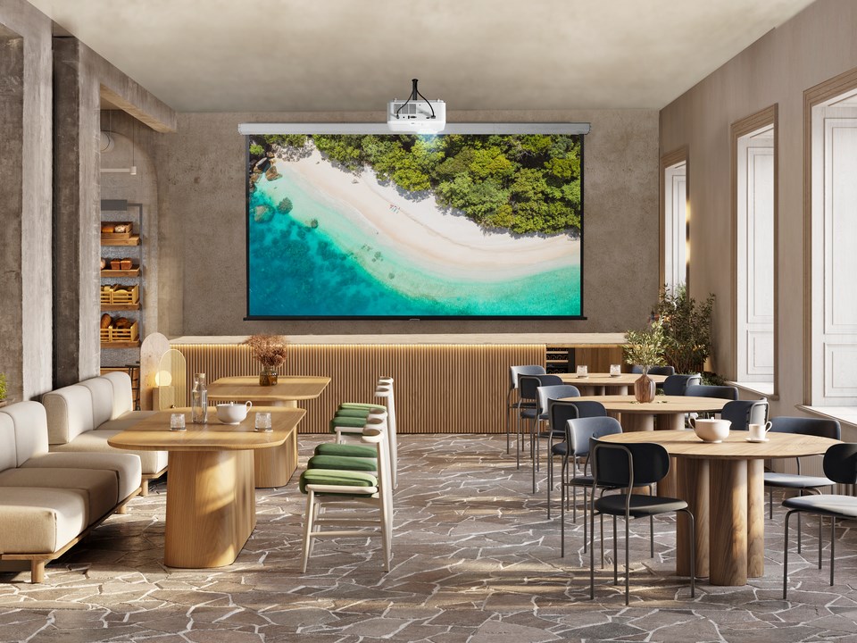 Projektor ViewSonic LS711W, Laser, 4200 ANSI, WUXGA, i bardhë