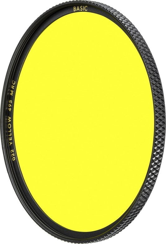 Filtër fotografik B+W Basic 022M MRC, 39mm, Yellow 495