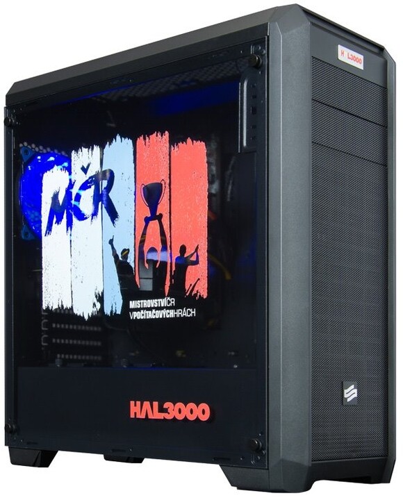 Kompjuter HAL3000 MČR Finale RTX 2060, AMD Ryzen 5, 16GB DDR4 RAM, 500GB SSD, 2TB HDD, MSI GeForce RTX 2060 VENTUS XS OC, i zi