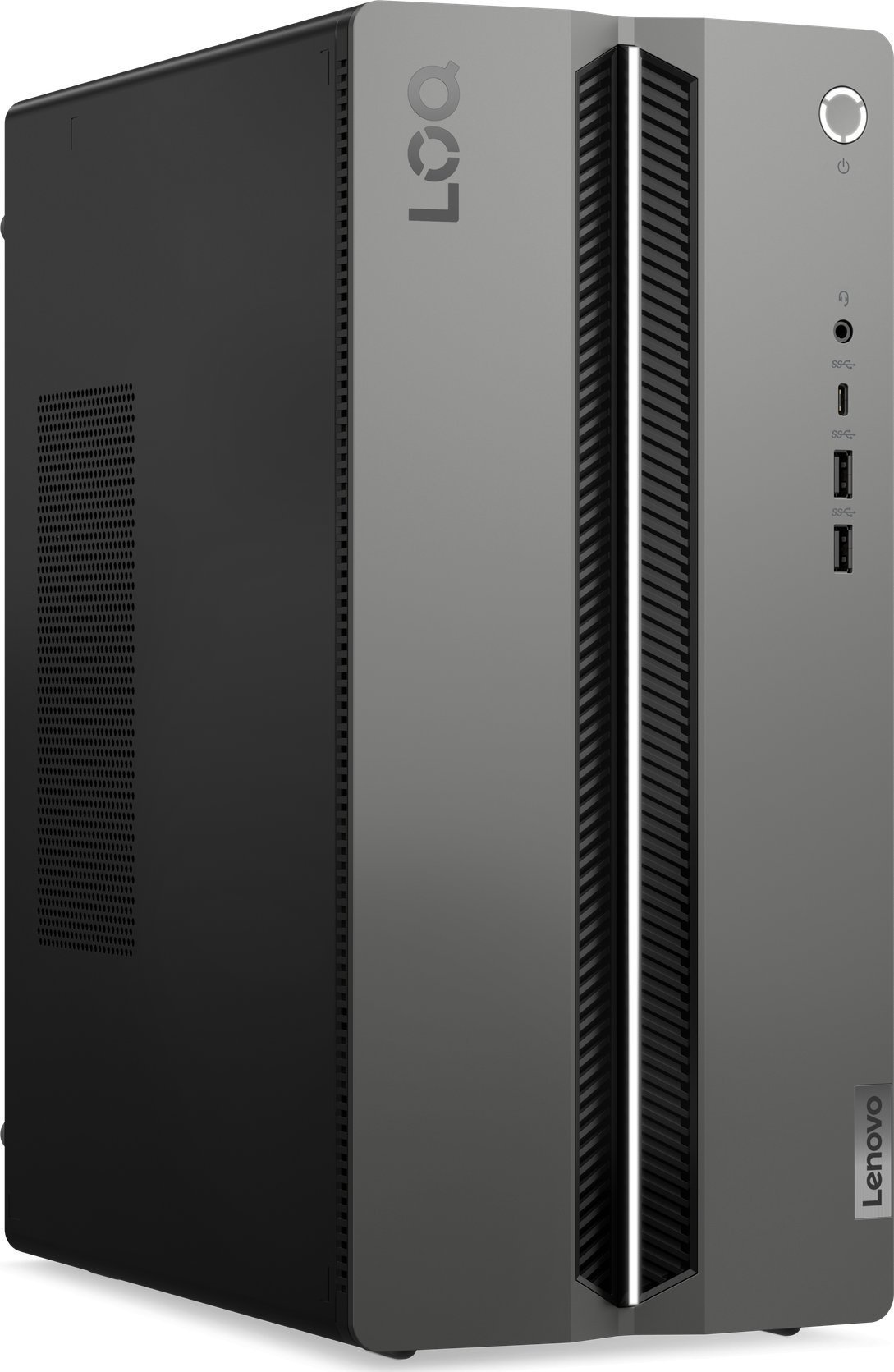 Kompjuter desktop Lenovo LOQ Tower 17IRR9, Intel Core i5 14400F, 16GB RAM, SSD 1TB, GeForce RTX 3050 6GB, gri e zezë