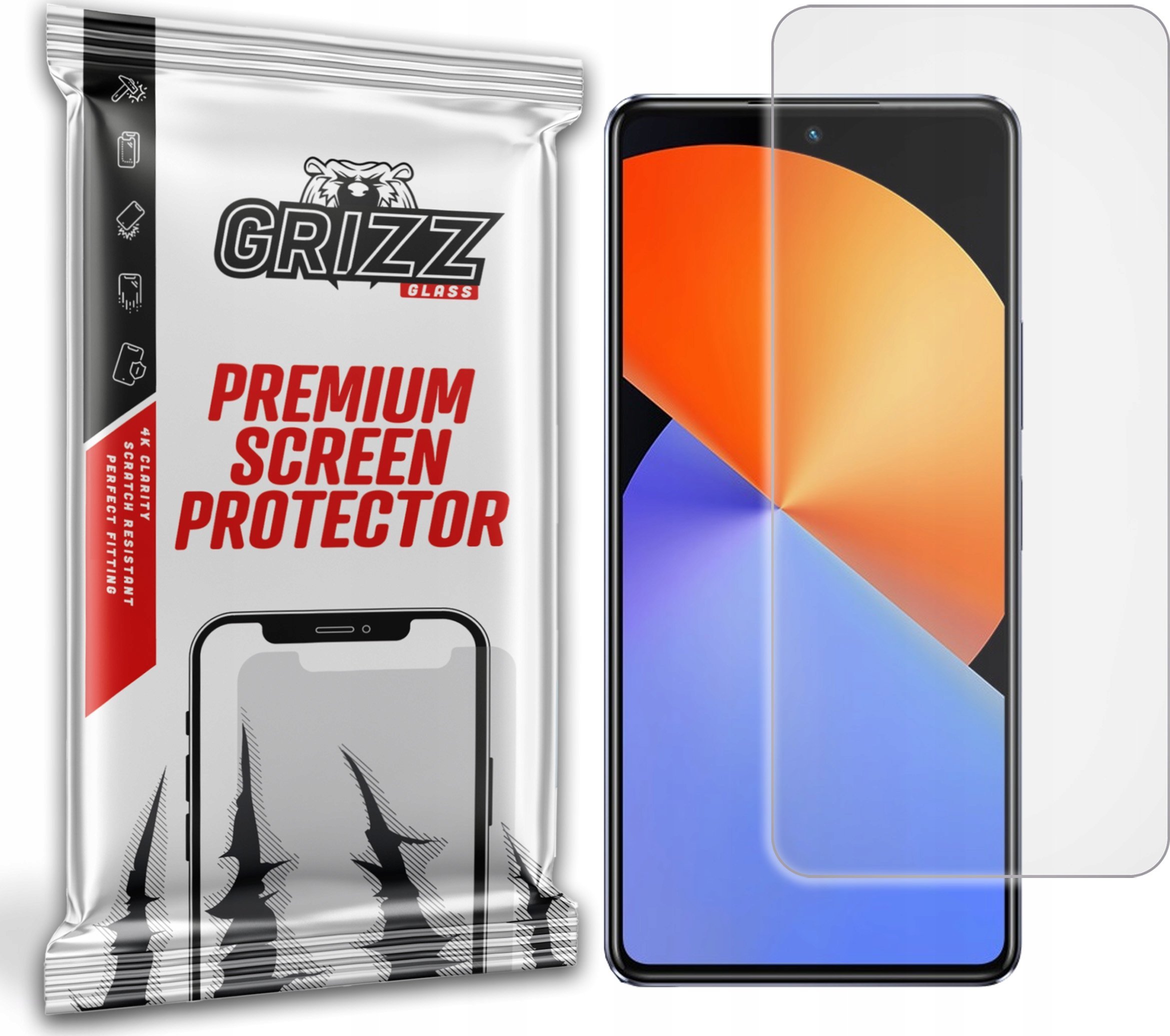 Заштитно стакло GrizzGlass PaperScreen за Infinix Note 30 Pro, мат
