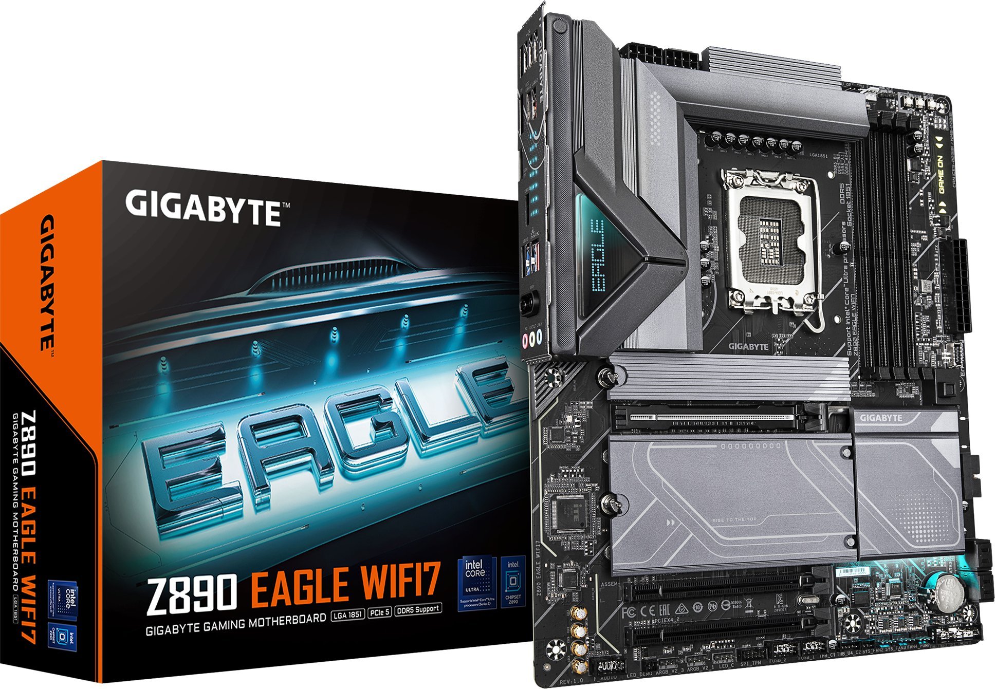 Motherboard GIGABYTE Z890 EAGLE WIFI7, ATX, DDR5, Wi Fi 7