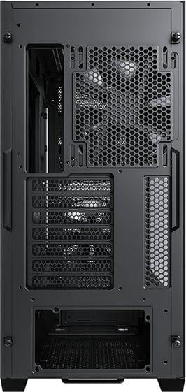 Kuti kompjuteri Montech AIR 903 Base, Midi Tower, me tre ventilatorë, e zezë