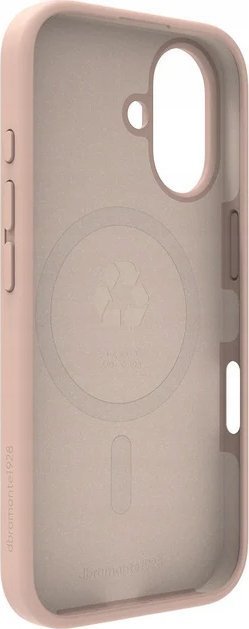 Mbajtëse telefoni DBRAMANTE1928 Monaco, për iPhone 16, rozë Pink Sand