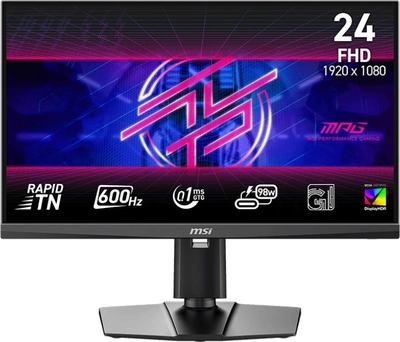 Monitor MPG 242R X60N, 24.1", Full HD, 600Hz, i zi