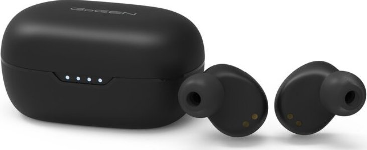 Kufje pa tela GoGEN Buddies Evo 2, True Wireless, Bluetooth, të zeza