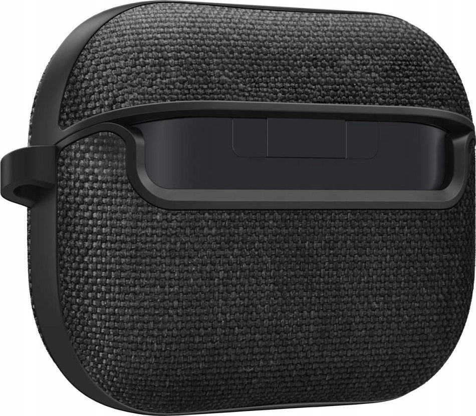 Këllëf Spigen Urban Fit për Samsung Galaxy Buds 3 Pro 3, pëlhurë premium, kompatibil me karikim wireless, i zi