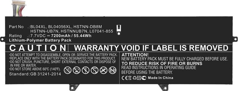 Bateri laptopi CoreParts MBXHP-BA0269, zëvendësuese, e zezë