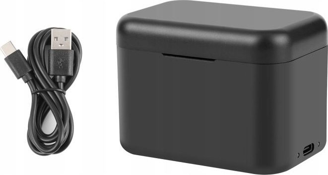 Karikues USB për bateri Puluz PU999B, për 2 bateri Insta360 X4, i zi