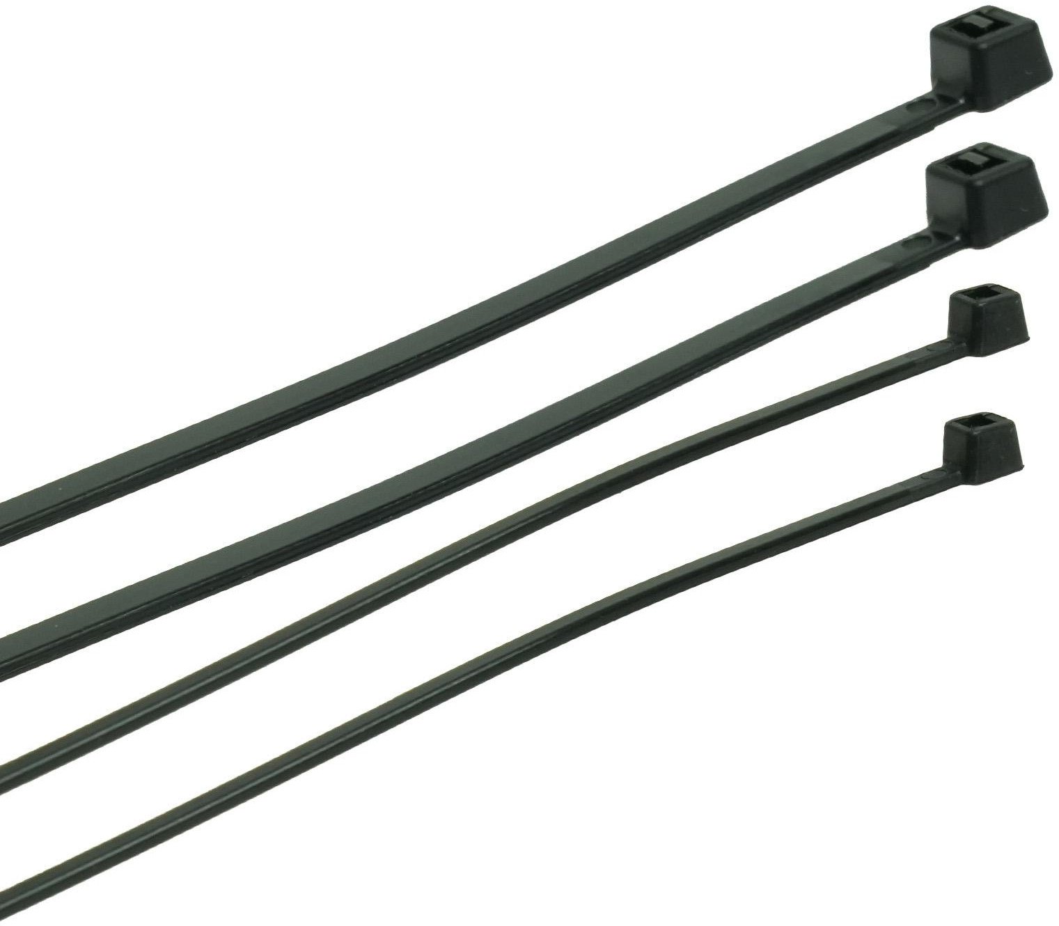 Lidhëse kabllosh PLASTROL OK-7655C, 7.6x550mm, paketim 50 copë, të zeza