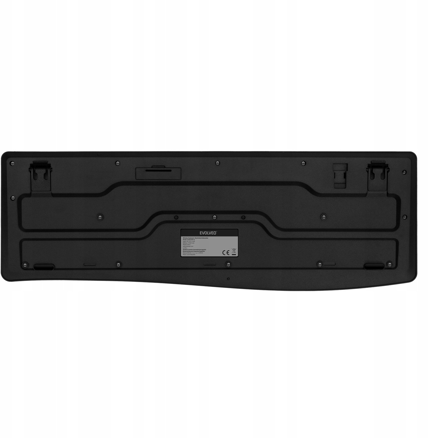 Сет тастатура и глушец EVOLVEO K1050, безжичен, ергономски, црн