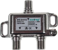 Ndarës antene Axing BVE 20-01, 1 në 2 dalje, F-socket, gri