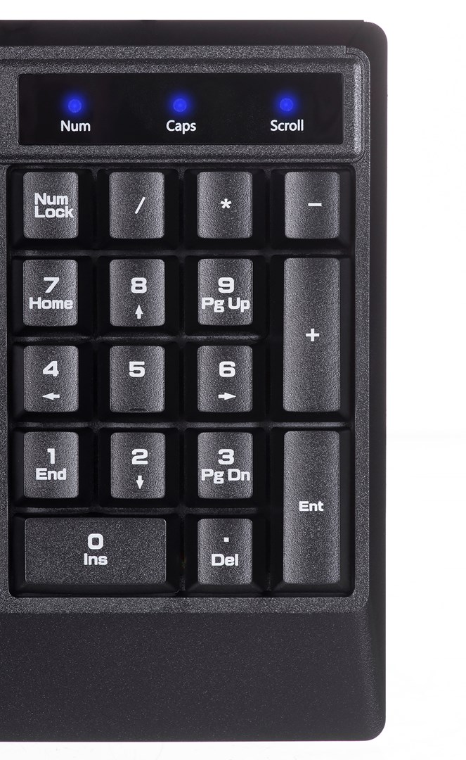 Tastierë Activejet K-3255, USB, e zezë