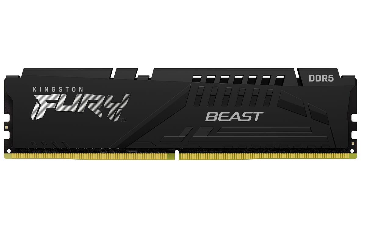 Memorie Kingston FURY Beast, DDR5 DIMM, 16GB, 6000 MT/s, CL30