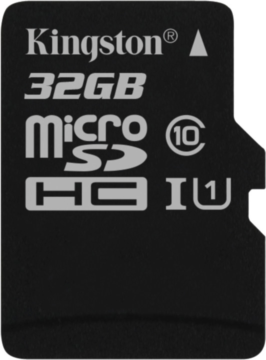 Kartë memorie Kingston Micro SDHC Canvas Select, 32GB, 80MB/s, UHS-I               