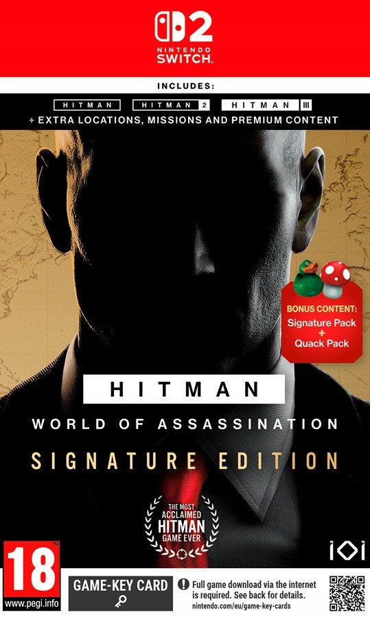 Lojë PS5 Plaion Hitman World of Assassination Signature Edition, aksion aventurë