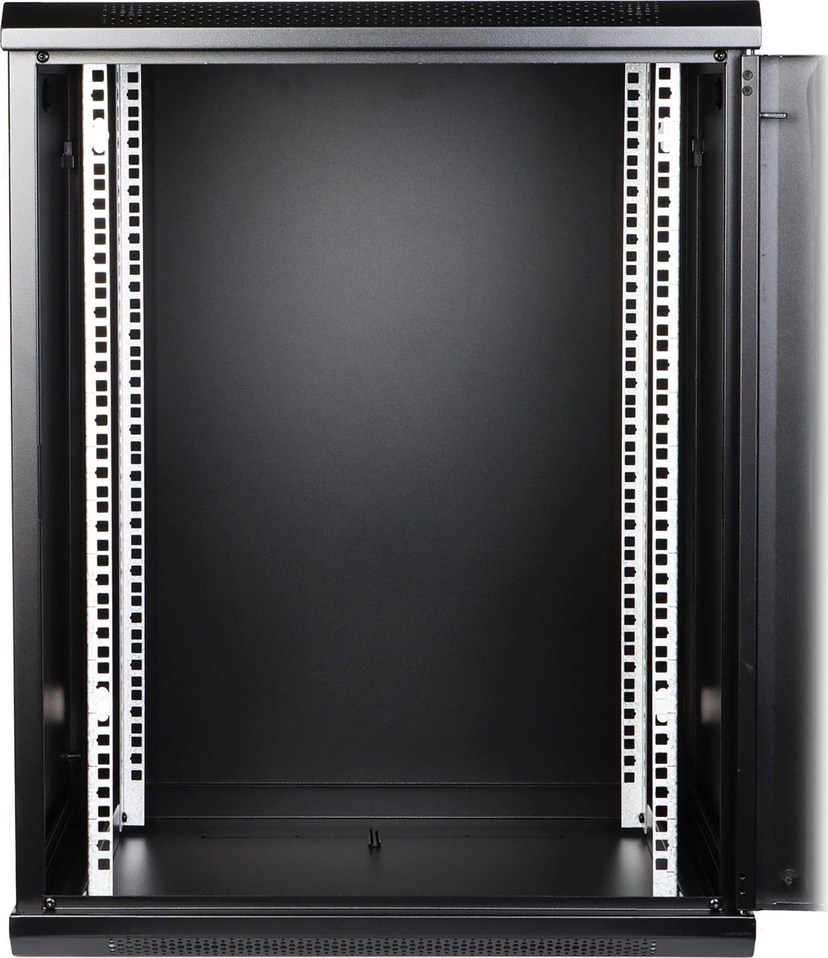 Kasetë muri për rack 19" Eprado R19 15U, kapacitet 60kg, e zezë