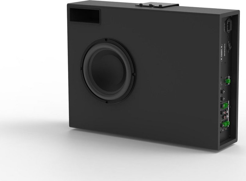 Subwoofer Vivolink VLSPSUB100, 60W, 2 way, i bardhë