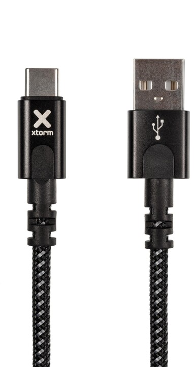 Kabllo Xtorm USB - USB-C Original, M/M, 3m, e zezë