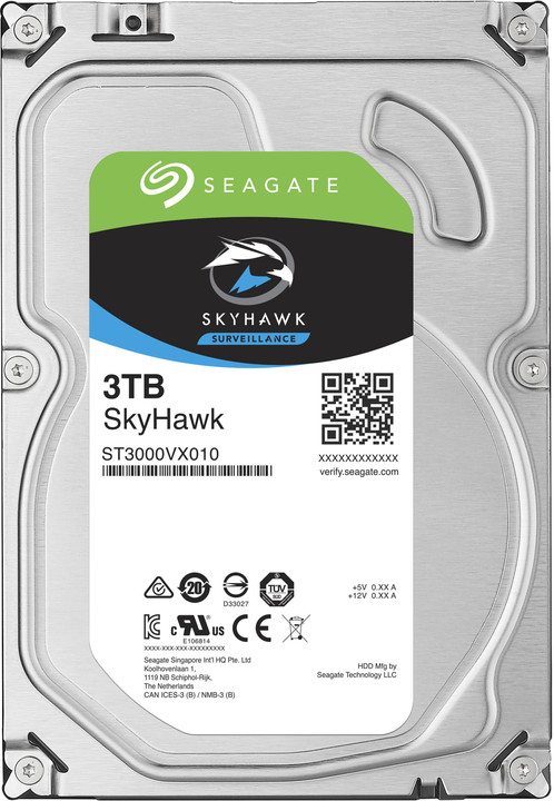 Хард диск Seagate SkyHawk, 3.5 "- 3TB
