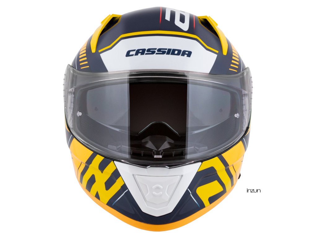 Kaskë integrale Cassida Aero Drome, sport, ECE 22.06, shumëngjyrëshe