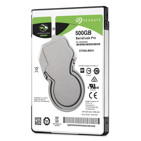 Hard Disk Seagate BarraCuda Pro, 500GB, 7200RPM