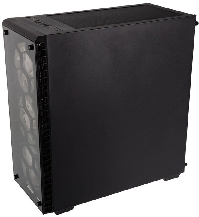 Kasë Kolink Observatory RGB Midi-Tower Tempered Glass, e zezë