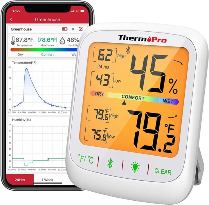Termometër ThermoPro TP359, i bardhë
