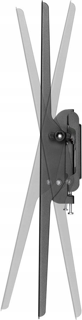 Mbajtëse muri për TV STELL SHO 4410 Slim, e anueshme, e zezë