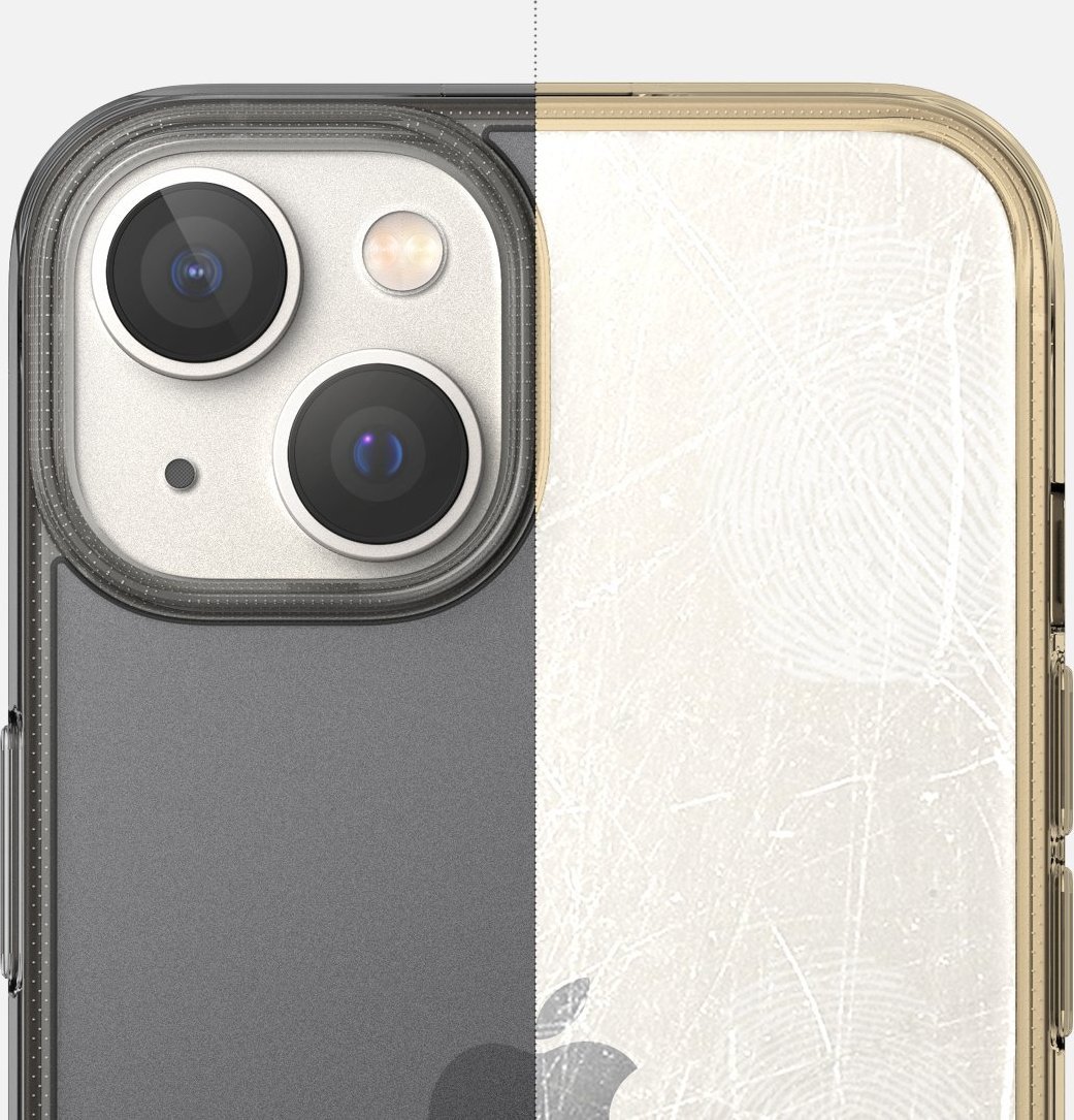 Mbulesë telefoni Ringke Fusion Matte për iPhone 14 Plus, kornizë xhel, gri