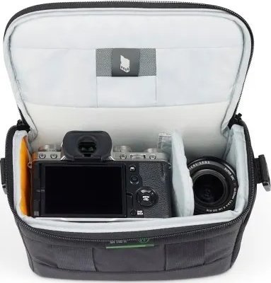 Çantë kamerë Lowepro Adventura SH 140 III, për kamera mirrorless, e zezë