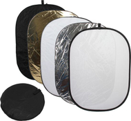 Set reflektuesish për fotografi Massa 5-në-1 SB807, i bardhë / i zi/ transparent / i artë / i argjendtë 