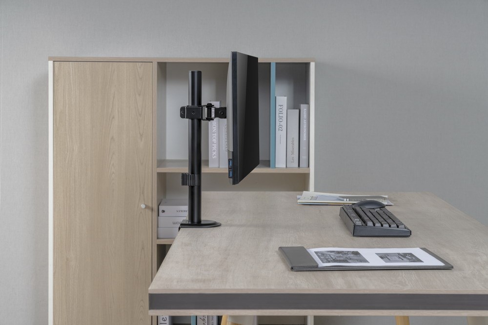 Mbajtëse monitori Gembird MA-D1-02, 17-32", 9kg, e zezë 