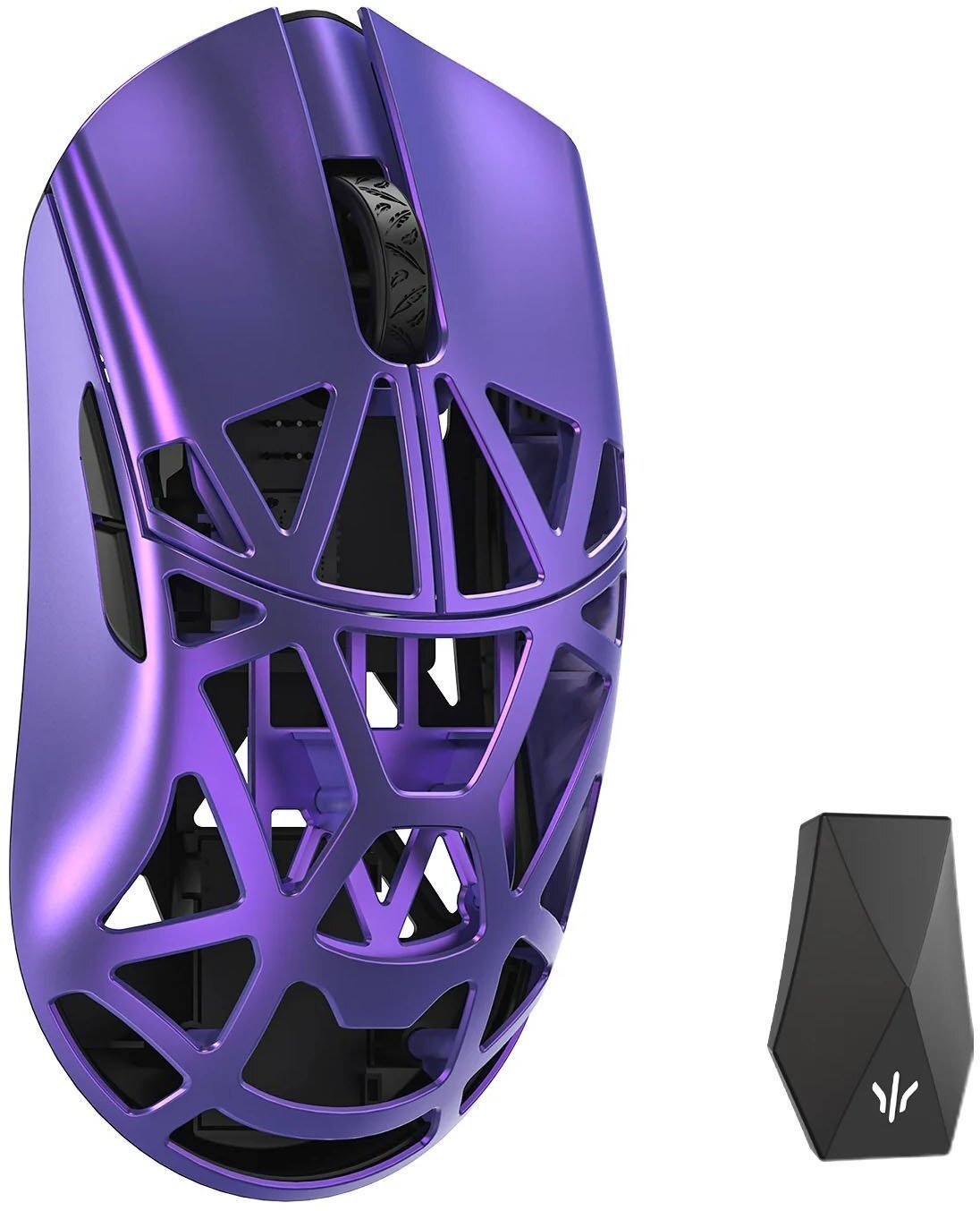 Гејминг глувче WLMouse Beast X Max, безжично, 8000 Hz, виолетово