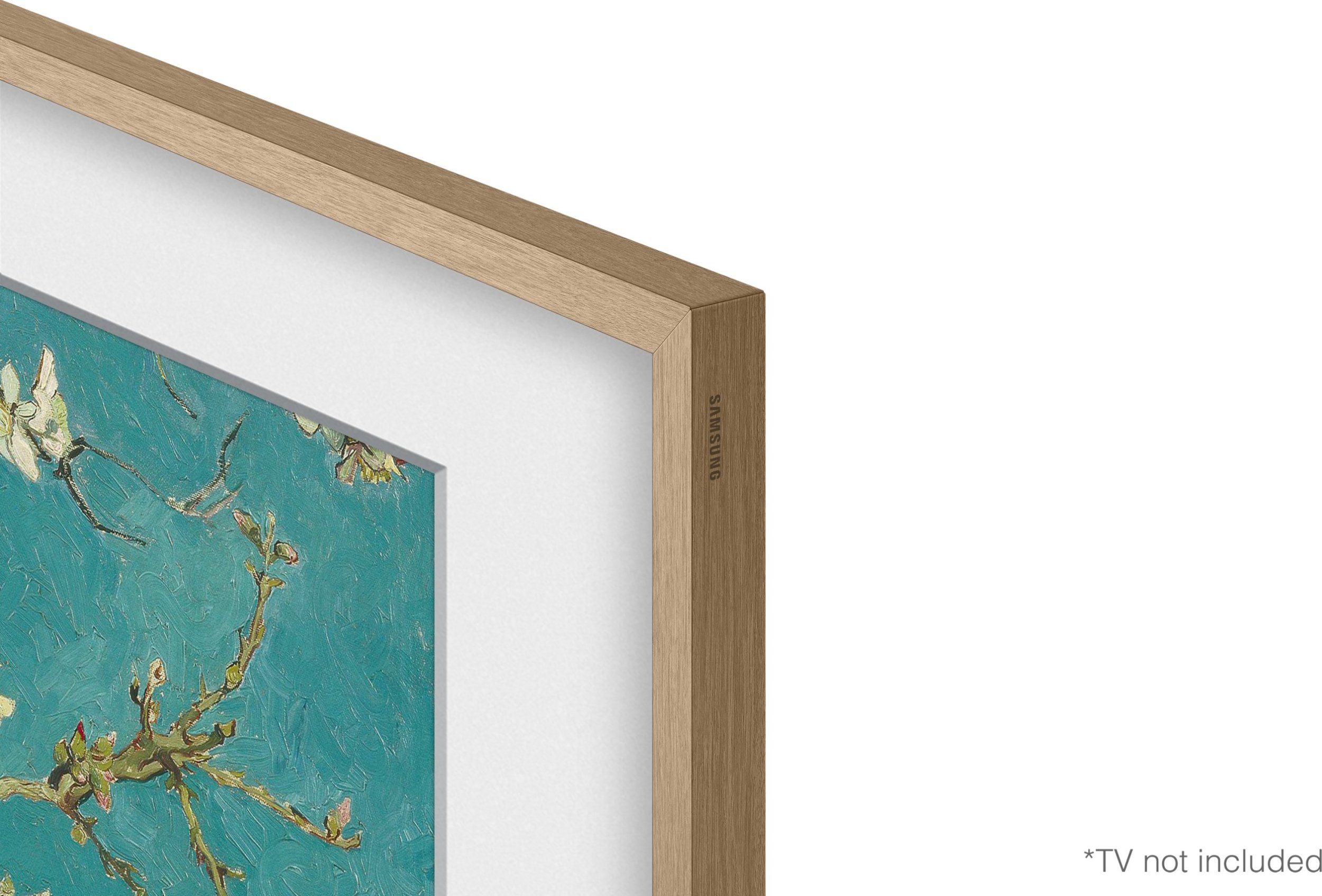 Рамка за телевизор Самсунг The Frame, 32\", Modern Teak, кафеава