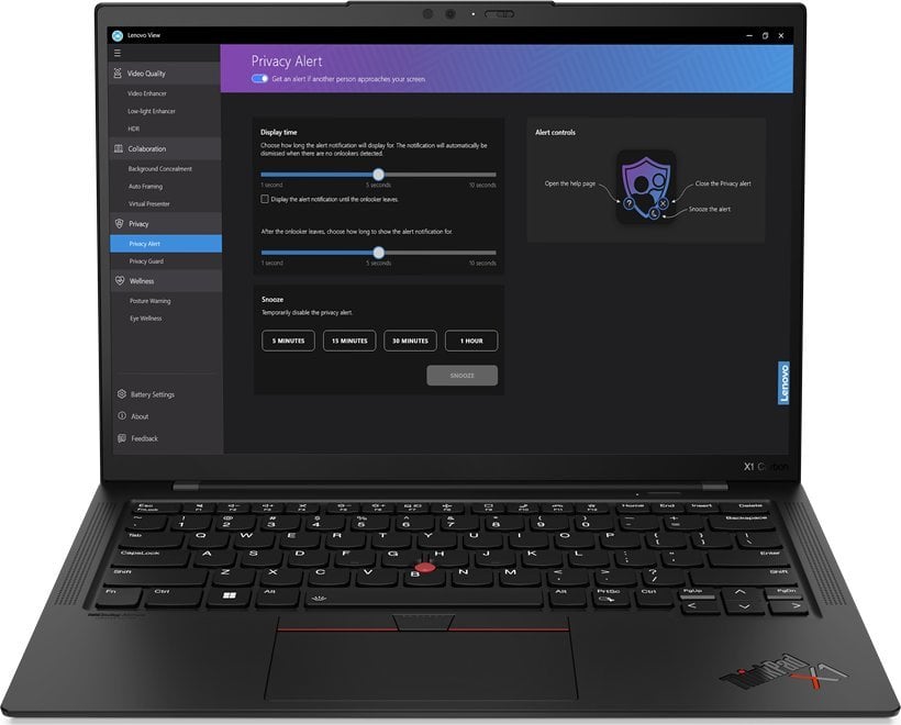 Laptop Lenovo ThinkPad X1 Carbon, 14", Intel Core i7 1355U, 32 GB RAM, 1 TB SSD, i zi