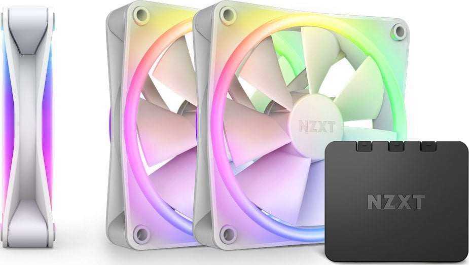 Set ftohësish NZXT F120 DUO 3 ARGB, të bardhë