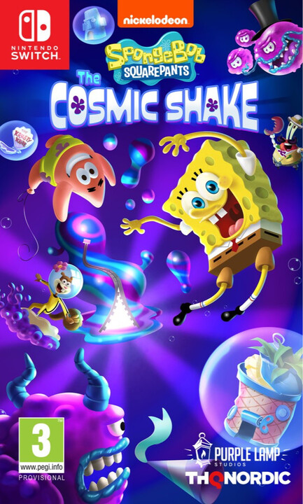 Videolojë SpongeBob SquarePants: The Cosmic Shake (SWITCH)