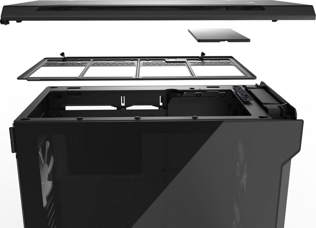 Kasë Phanteks Enthoo Evolv X, e zezë, Midi Tower