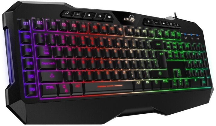 Tastierë Genius GX Gaming Scorpion K11 Pro, CZ/SK, e zezë