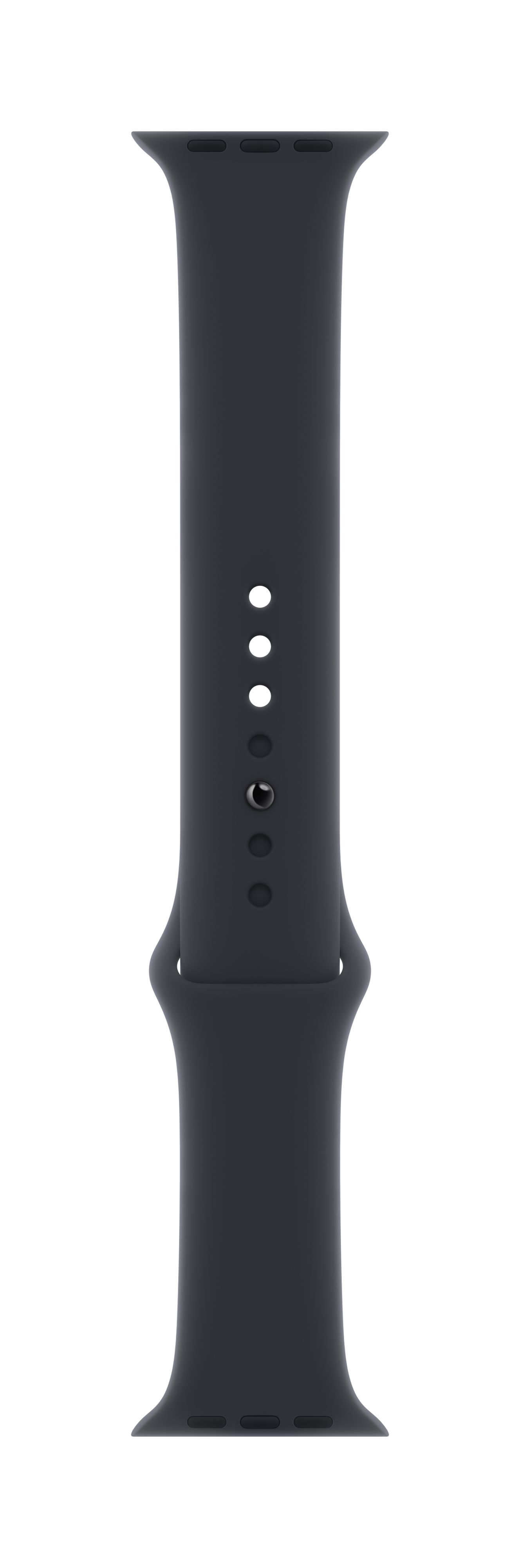 Apple Watch 45mm Band, Midnight Sport Band - S/M