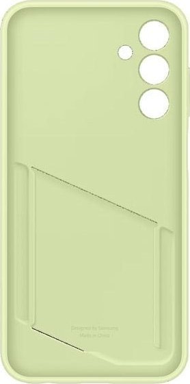 Mbulesë telefoni Samsung Card Slot Case për Galaxy A15 5G, me xhep karte, lime
