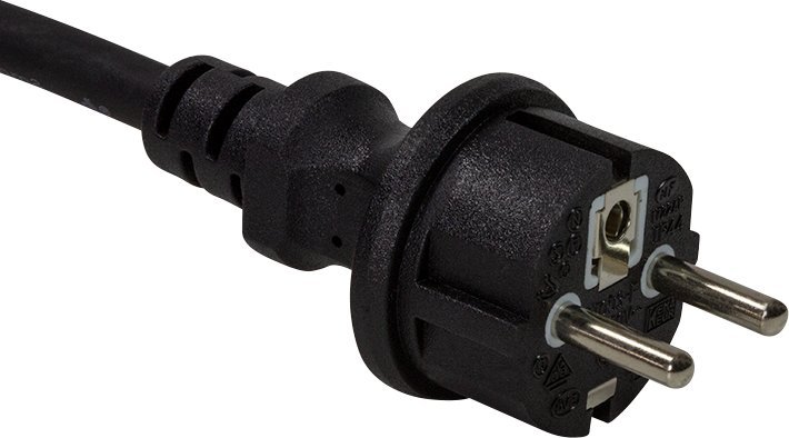 Shirit elektrik LogiLink LPS253, 3 presa, kabllo 1.5 m, i zi