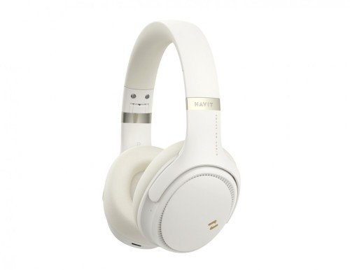 Безжични слушалки Havit H630BT Pro, ANC, Bluetooth 5.3, butter yellow