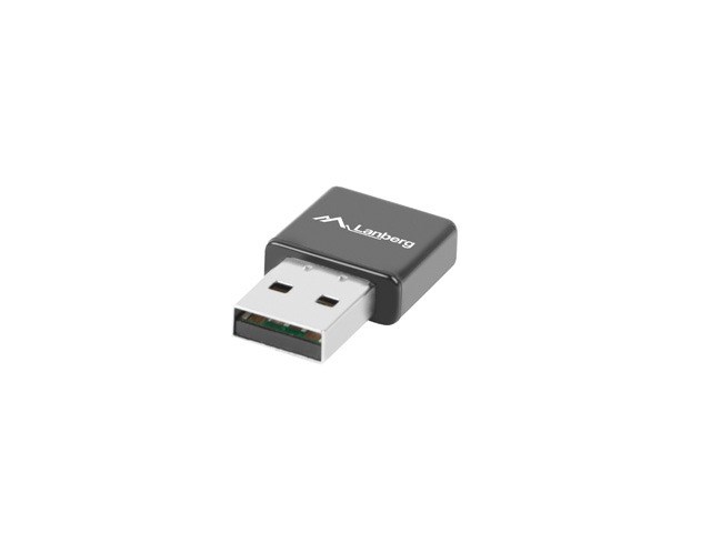 Kartë rrjeti Lanberg NC-0300-WI, 2400 Mbps, USB, e zezë