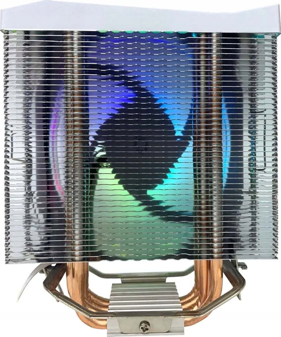 Ftohës CPU Rampage Octagon C50, ventilator 120 mm, TDP 165W, i bardhë